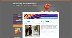 Desktop Screenshot of imageresolutions.com